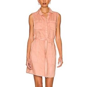 Bella Dahl Peach Mini Dress